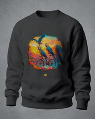 Sweatshirt Araras pedalando AI