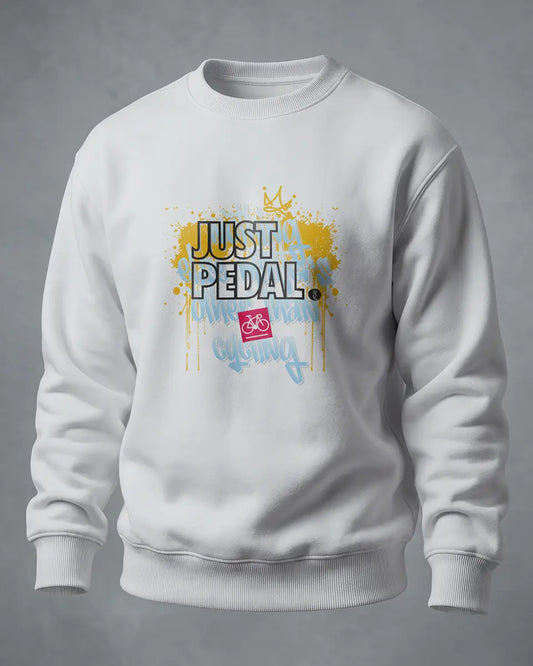 Sweatshirt Just pedal