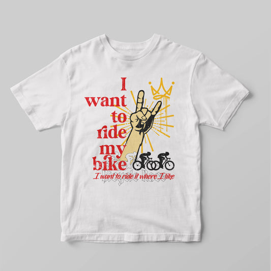 I want to ride my bike