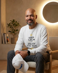 Sweatshirt Keep calm and enjoy the ride