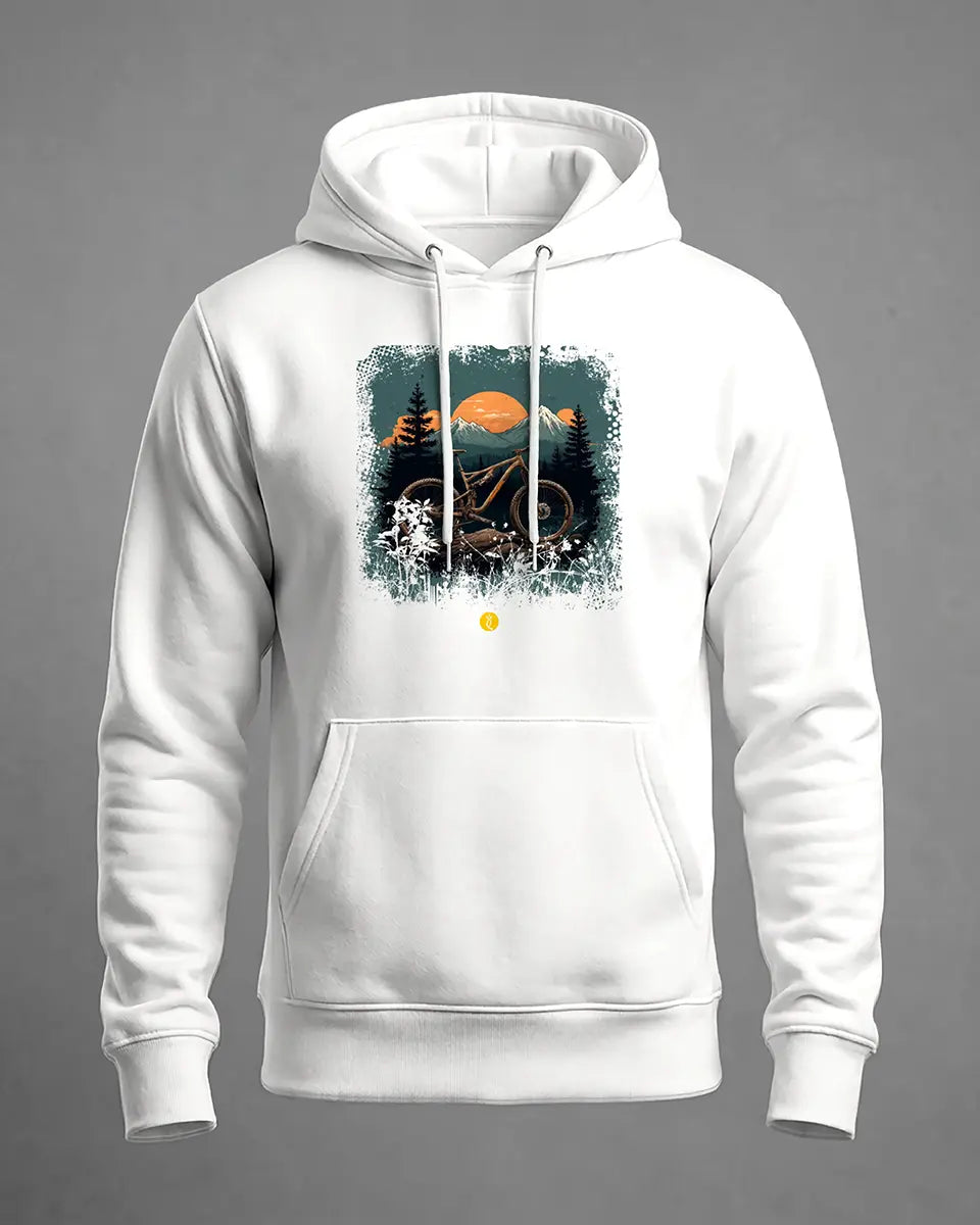 Hoodie Bike na natureza