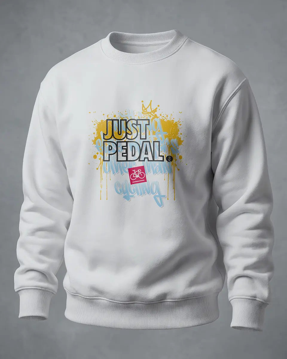 Sweatshirt Just pedal