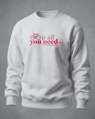 Sweatshirt Bike is all you need