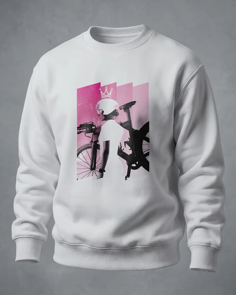 Sweatshirt Rainha com bike