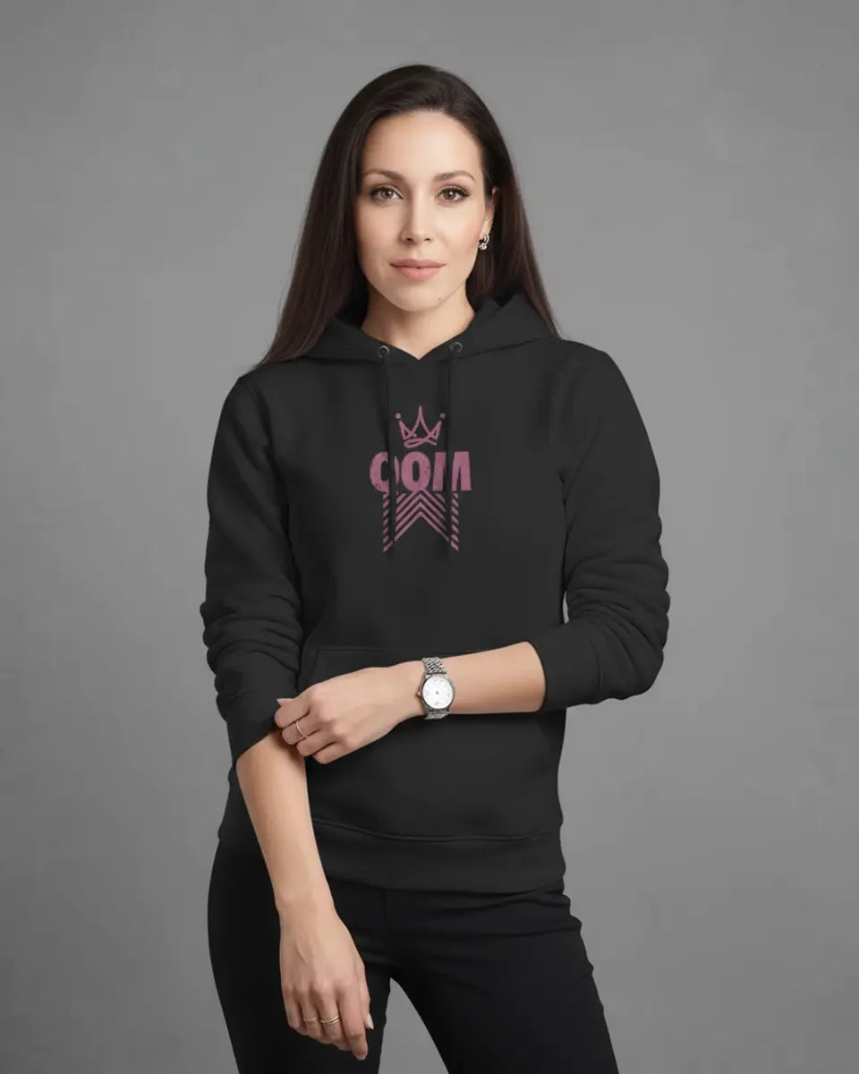 Hoodie Bike QOM rosa