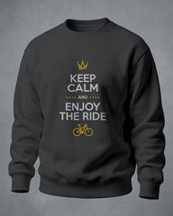 Sweatshirt Keep calm and enjoy the ride