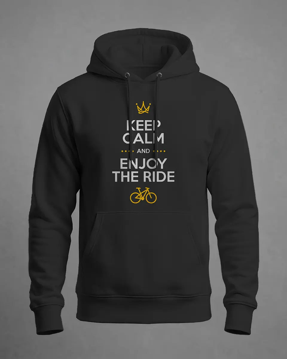 Hoodie Keep calm and enjoy the ride